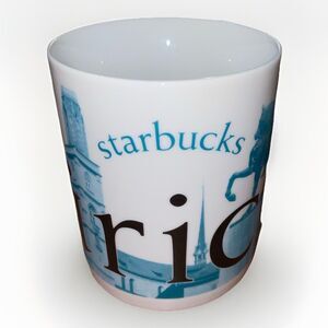Starbucks City Mug Collector Series Zurich Switzerland 16 Oz You Are Here